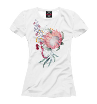 Женская футболка Букет цветов
