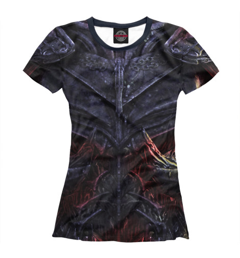 

Футболки Print Bar, Белый, Daedric Armor