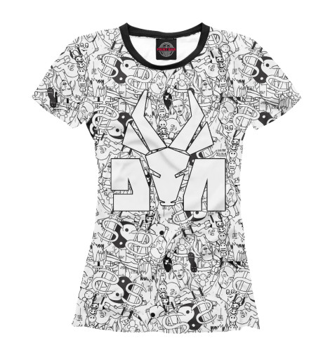 

Футболки Print Bar, Белый, Die Antwoord