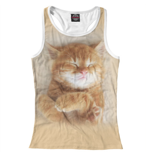 

Майки борцовки Print Bar, Белый, Котенок