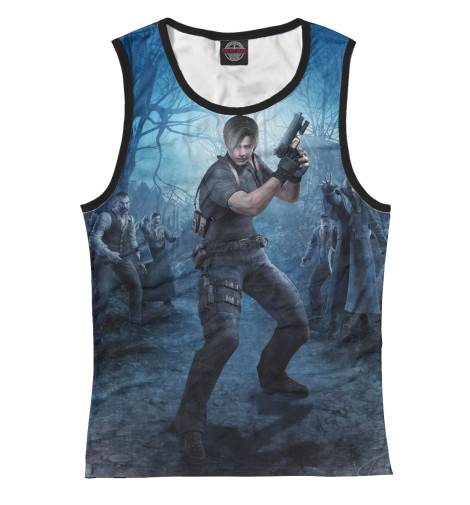 

Майки Print Bar, Белый, Resident Evil 4