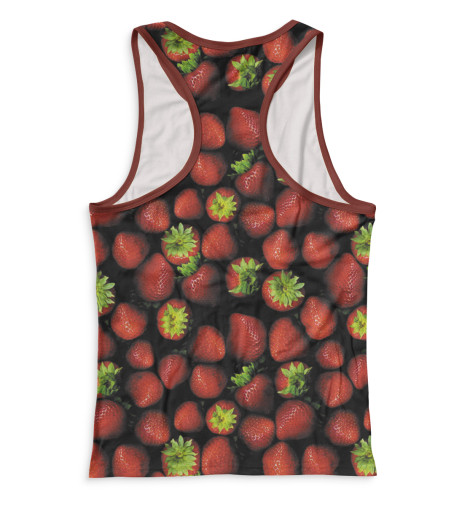 

Майки борцовки Print Bar, Белый, Клубника