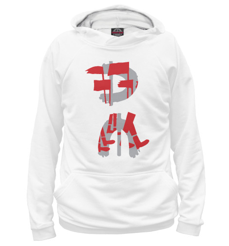 

Худи Print Bar, Белый, Global Spirit Tour 2017