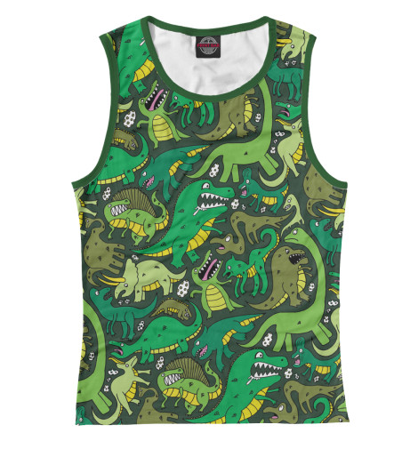 

Майки Print Bar, Белый, Dinos