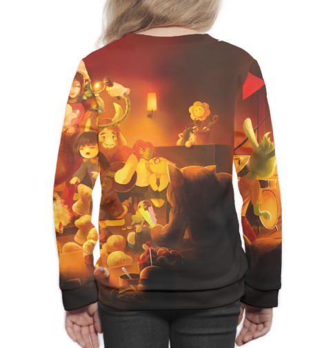 

Свитшоты Print Bar, Белый, Undertale