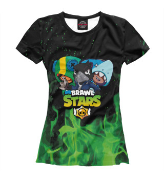 Женская футболка Brawl Stars trio