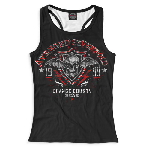 

Майки борцовки Print Bar, Белый, Avenged Sevenfold