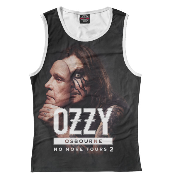Майка для девочки с изображением Ozzy Osbourne цвета Белый