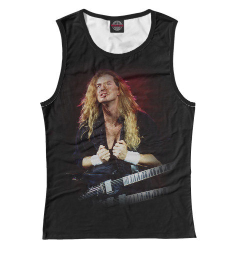 Майки Print Bar, Белый, Dave Mustaine