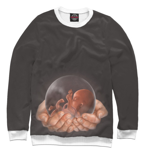 

Свитшоты Print Bar, Белый, Новая жизнь