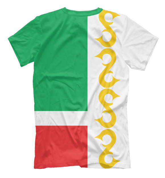 Футболка для мальчиков с изображением Ахмат Чечня цвета Белый