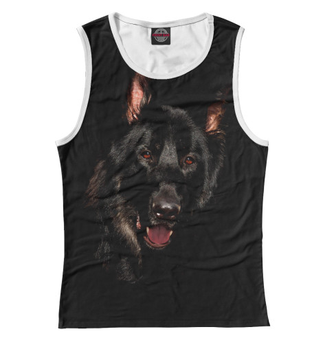 

Майки Print Bar, Белый, Волк в ночи