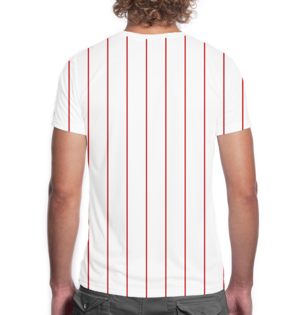 Мужская футболка с изображением Arsenal цвета Белый