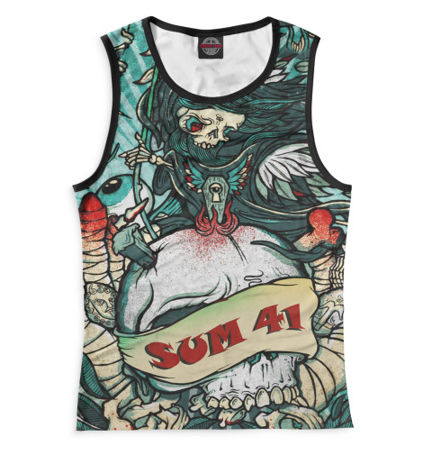 

Майки Print Bar, Белый, Sum 41