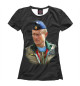 Женская футболка Путин ВМФ