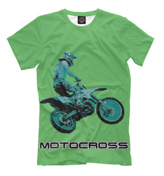 Мужская футболка Мотокросс