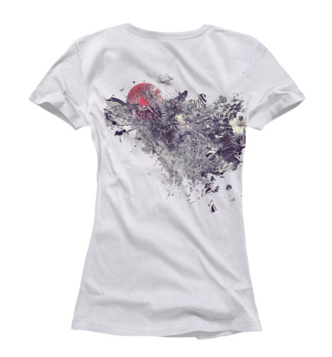 

Футболки Print Bar, Белый, ПсихоЗебра