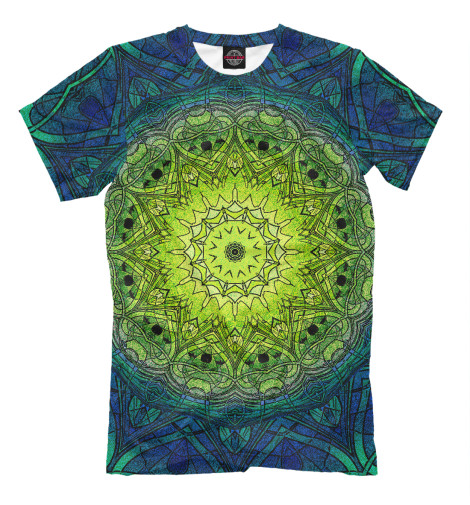 

Футболки Print Bar, Молочно-белый, Mandala
