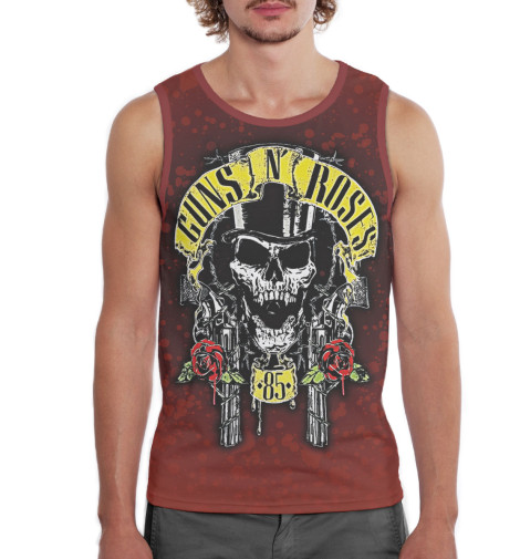 

Майки Print Bar, Белый, Guns N' Roses
