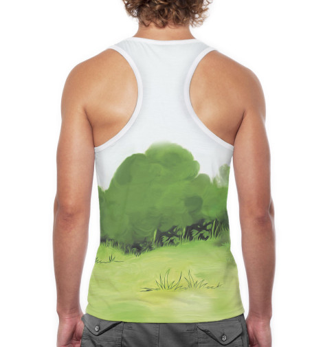 

Майки борцовки Print Bar, Белый, Вадим сказал