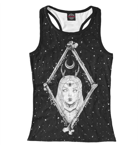 

Майки борцовки Print Bar, Белый, Lunar Witch