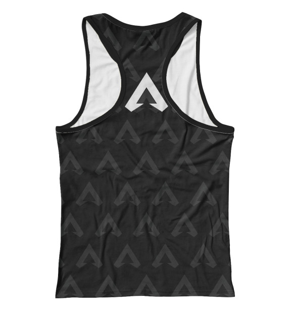 Женская майка-борцовка с изображением Apex legends BLOODHOUND цвета Белый