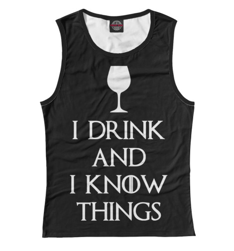 

Майки Print Bar, Белый, Фраза Тириона