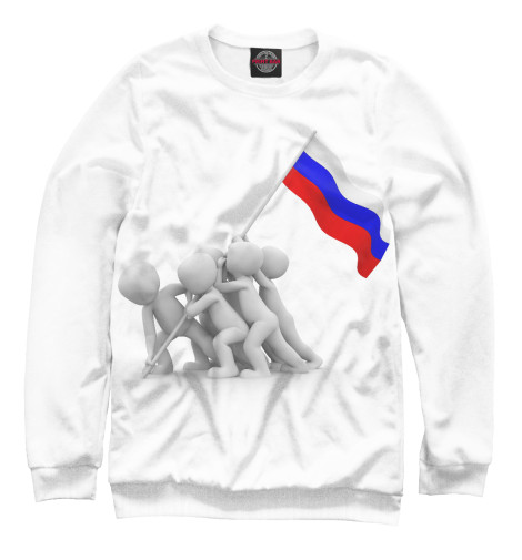 

Свитшоты Print Bar, Белый, Флаг