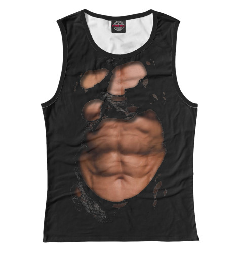 

Майки Print Bar, Белый, Спортивное тело