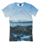 Мужская футболка Море и горы