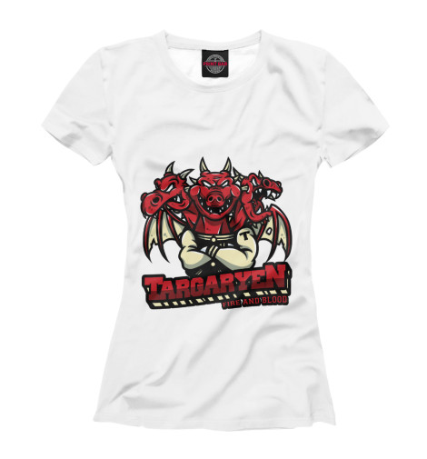 

Футболки Print Bar, Белый, Дом Таргариенов