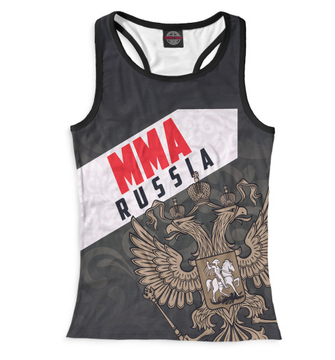 

Майки борцовки Print Bar, Белый, MMA Russia