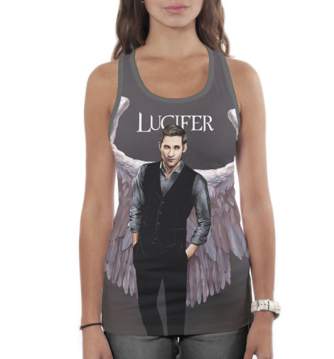 

Майки борцовки Print Bar, Белый, Люцифер