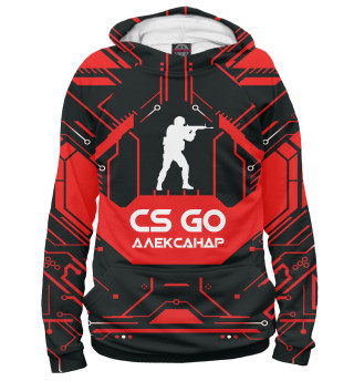 Худи для мальчика Александр в стиле CS GO
