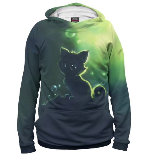 

Худи Print Bar, Белый, Коты