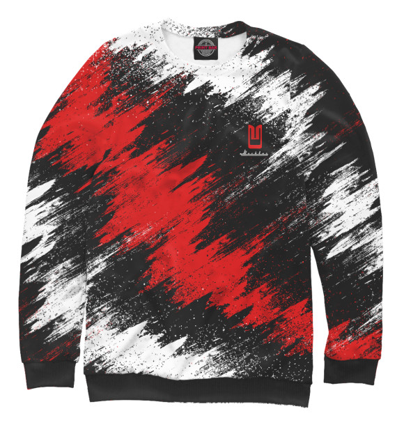 Свитшот для мальчиков с изображением Москвич цвета Белый