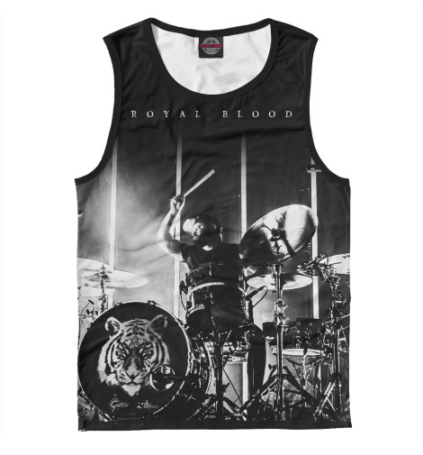

Майки Print Bar, Белый, Royal Blood