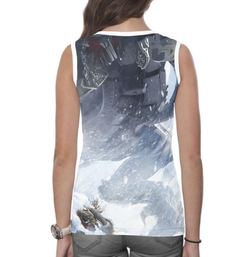 

Майки Print Bar, Белый, Horizon Zero Dawn