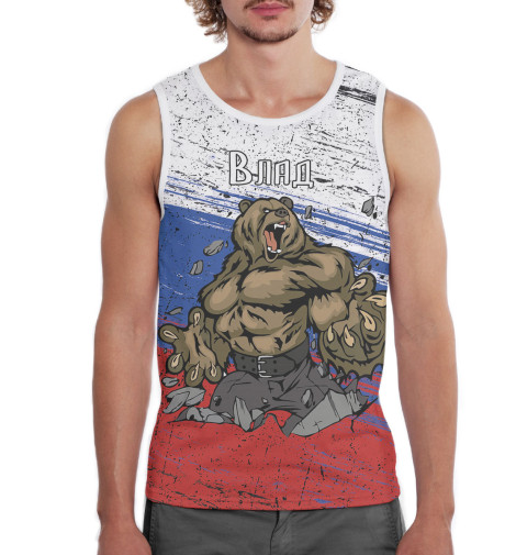 

Майки Print Bar, Белый, Влад