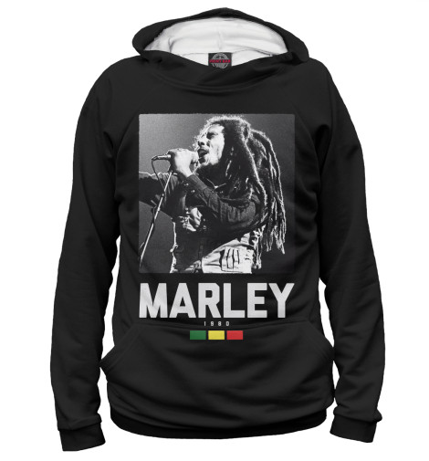 

Худи Print Bar, Белый, Bob Marley