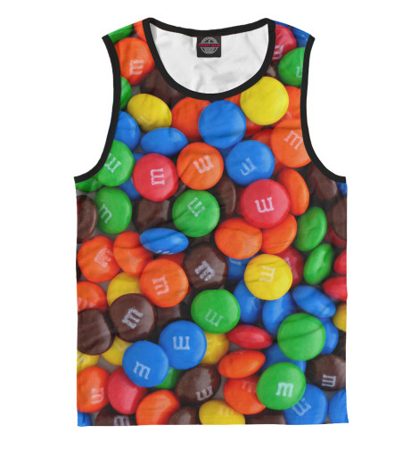 

Майки Print Bar, Белый, M&M'S