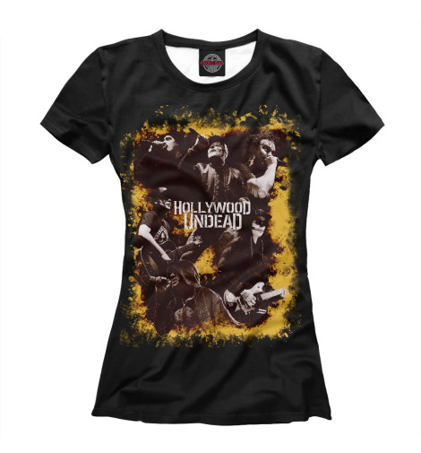 

Футболки Print Bar, Белый, Hollywood Undead 4L