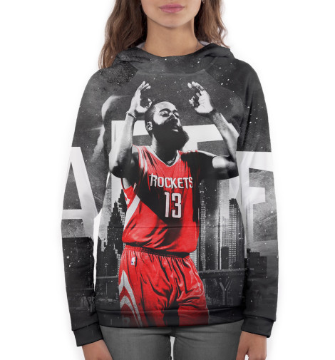 

Худи Print Bar, Белый, Джеймс Харден