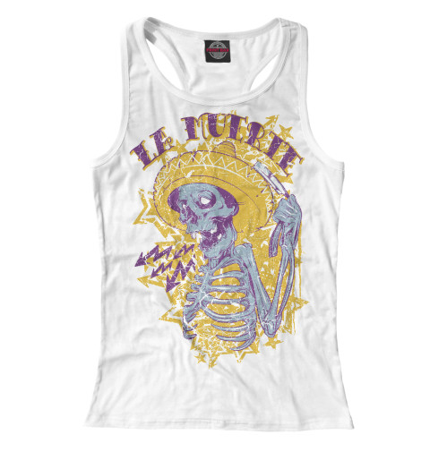 

Майки борцовки Print Bar, Белый, La Muerte