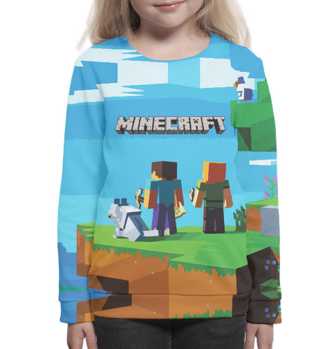 

Свитшоты Print Bar, Белый, Minecraft