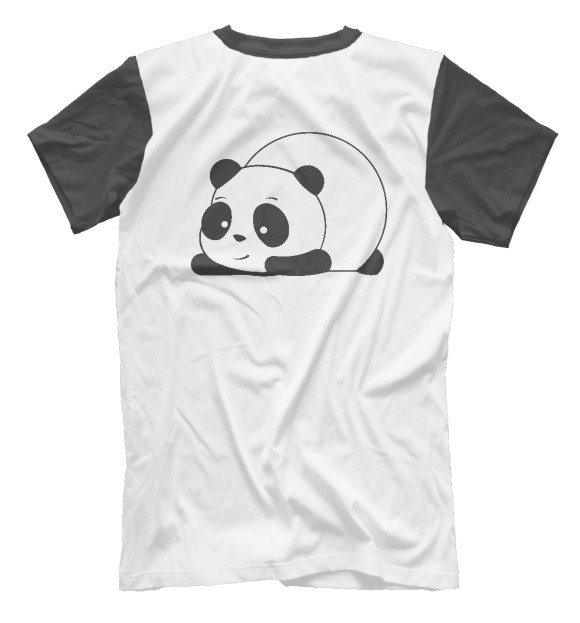 Футболка для мальчиков с изображением Panda цвета Белый