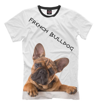 Мужская футболка French Bulldog