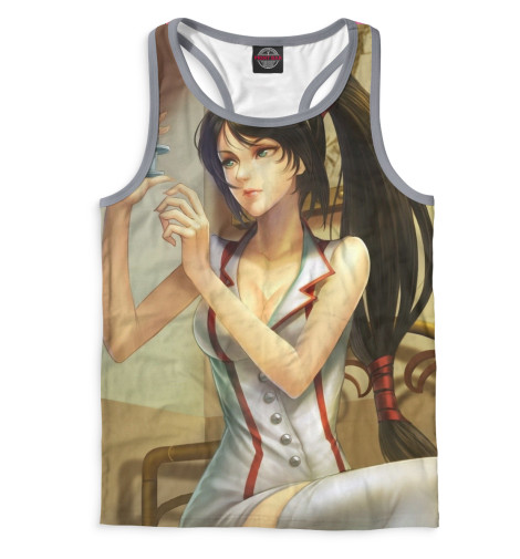 

Майки борцовки Print Bar, Белый, Nurse Akali