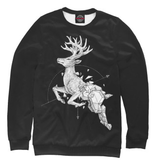 Мужской свитшот Geometric dark deer