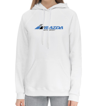 Женский хлопковый худи Mazda motorsport